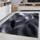 Kurzflor Teppich PLUS Schwarz