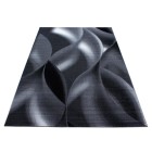Kurzflor Teppich PLUS Schwarz