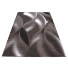 Kurzflor Teppich PLUS Braun