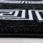 Kurzflor Teppich PLUS Schwarz