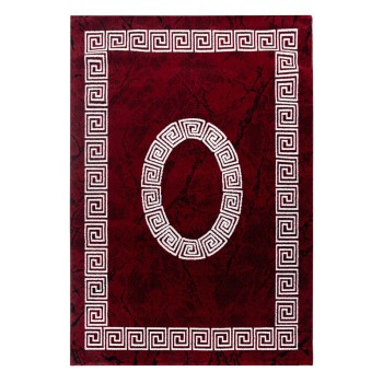 Kurzflor Teppich PLUS Rot