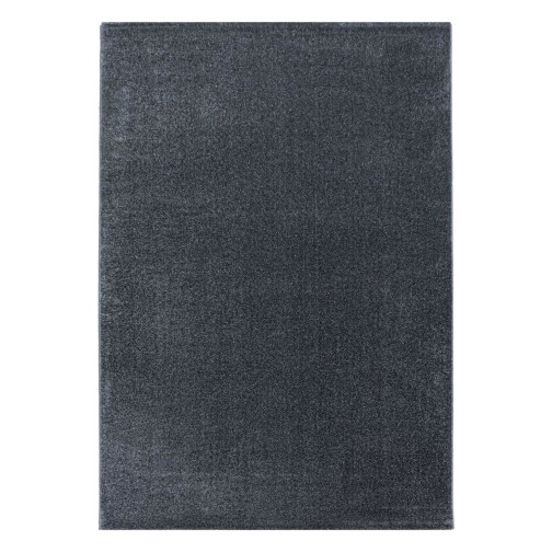 Kurzflor Teppich RIO Grau