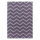 Kurzflor Teppich RIO Violett