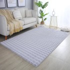 Hochflor Teppich AMBIANCE Silber