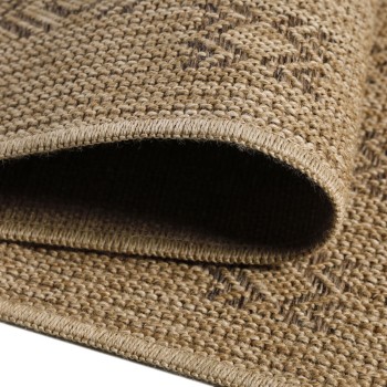 Outdoor Teppich DHAKA Schwarz