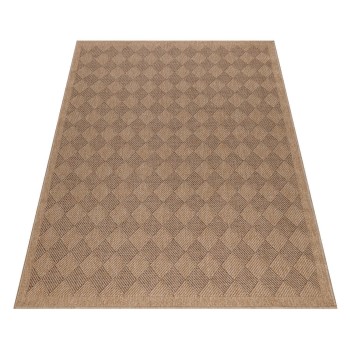 Outdoor Teppich DHAKA Schwarz