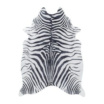 Waschbarer Teppich ETOSHA Schwarz