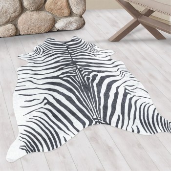 Waschbarer Teppich ETOSHA Schwarz