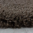 Hochflor Teppich FLUFFY Braun