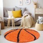 Kinder Teppich FUN Orange