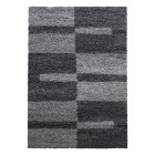 Hochflor Teppich GALA Grau