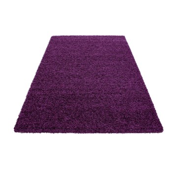Hochflor Teppich LIFE Violett