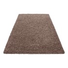 Hochflor Teppich LIFE Mokka