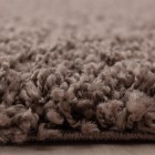 Hochflor Teppich LIFE Taupe