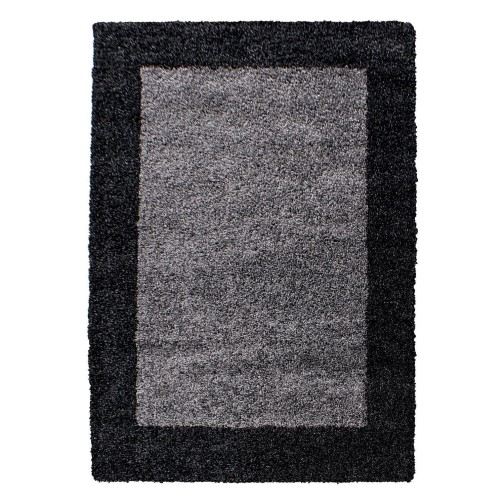 Hochflor Teppich LIFE Anthrazit