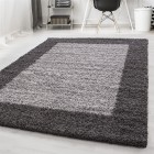 Hochflor Teppich LIFE Grau