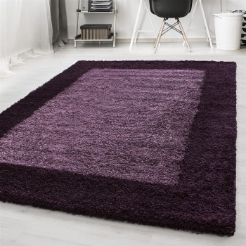 Hochflor Teppich LIFE Violett