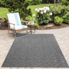Outdoor Teppich PATARA Grau