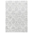 Hochflor Teppich PISA Grau