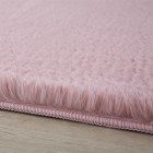 Hochflor Teppich POUFFY Rosa