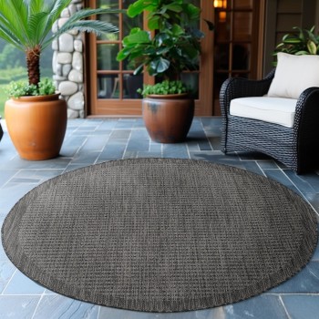 Outdoor Teppich GIZA Schwarz