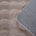 Hochflor Teppich AMBIANCE Beige 200 cm x 290 cm