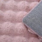 Hochflor Teppich AMBIANCE Rosa 80 x 250 cm