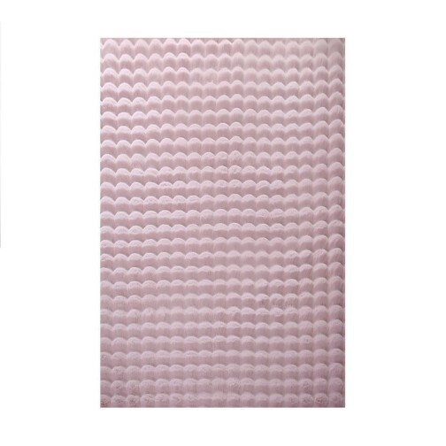 Hochflor Teppich AMBIANCE Rosa 120 cm x 170 cm