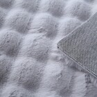Hochflor Teppich AMBIANCE Silber 120 cm x 170 cm