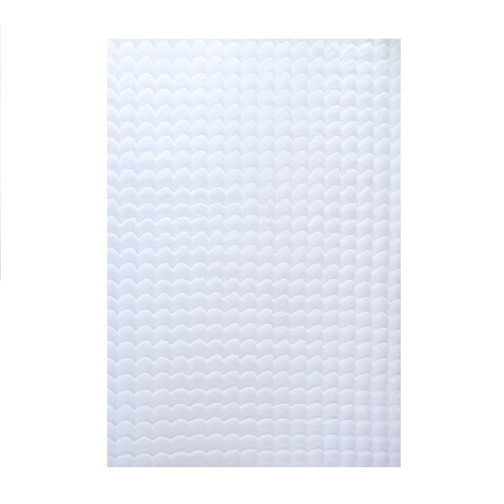 Hochflor Teppich AMBIANCE Weiß 80 x 250 cm