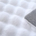 Hochflor Teppich AMBIANCE Weiß 200 cm x 290 cm