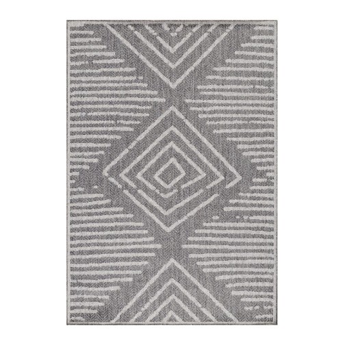 Outdoor Teppich ARUBA Grau 140 x 200 cm