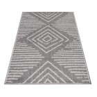 Outdoor Teppich ARUBA Grau 200 cm x 290 cm