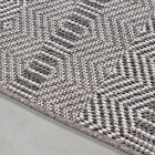 Outdoor Teppich ARUBA Grau 80 x 250 cm