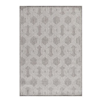 Outdoor Teppich ARUBA Grau 80 x 250 cm