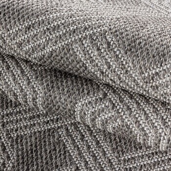 Outdoor Teppich ARUBA Grau 80 x 250 cm