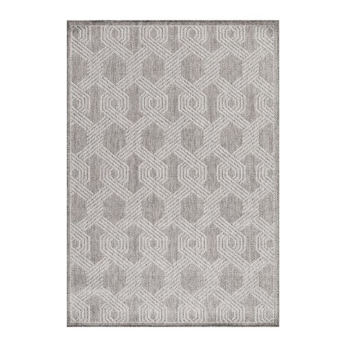 Outdoor Teppich ARUBA Grau 120 cm x 170 cm