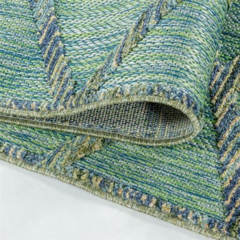 Outdoor Teppich BAHAMA Grün 80 x 250 cm
