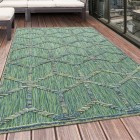 Outdoor Teppich BAHAMA Grün 80 x 250 cm