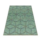 Outdoor Teppich BAHAMA Grün 80 x 250 cm