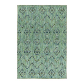 Outdoor Teppich BAHAMA Grün 80 x 250 cm