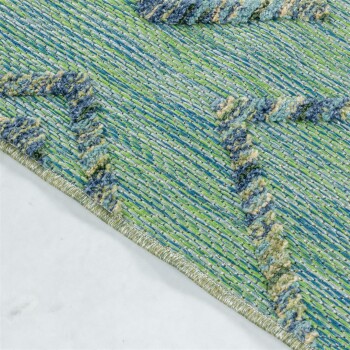 Outdoor Teppich BAHAMA Grün 80 x 250 cm