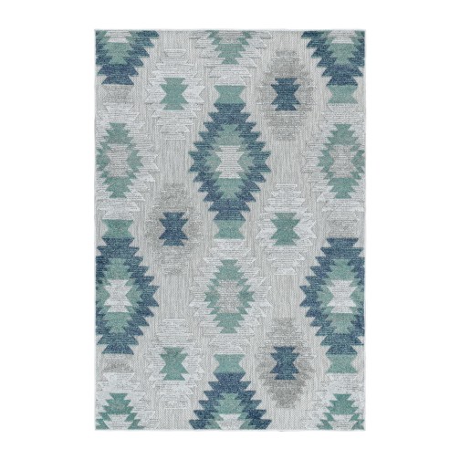 Outdoor Teppich BAHAMA Blau 80 x 250 cm