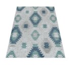 Outdoor Teppich BAHAMA Blau 80 x 250 cm