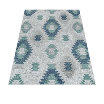 Outdoor Teppich BAHAMA Blau 140 x 200 cm