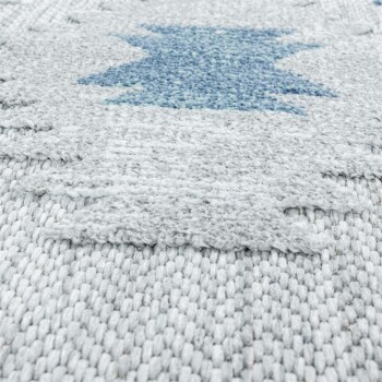 Outdoor Teppich BAHAMA Blau 140 x 200 cm