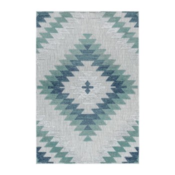 Outdoor Teppich BAHAMA Blau 80 x 250 cm