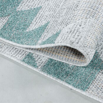 Outdoor Teppich BAHAMA Blau 80 x 250 cm