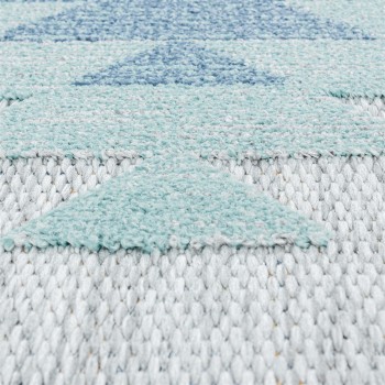 Outdoor Teppich BAHAMA Blau 80 x 250 cm