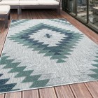 Outdoor Teppich BAHAMA Blau 80 x 250 cm